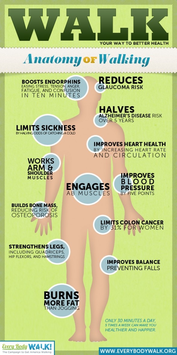 Health Benefits of Walking